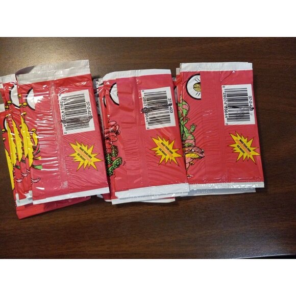 Brain Straining Doodlewonkers Puzzle & Game Cards Stickers 17 Unopened Packs - Picture 7 of 7